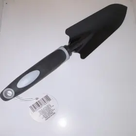 0546478971 Garden Trowel Metal Blade Non-slip Grip Black Gray Handle