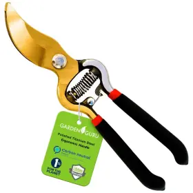 Garden Guru 445036724712 8 Inch Titanium Bypass Pruner