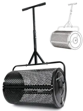 Garden Tailor 619264992138 Compost Spreader 30 Inch Peat Moss With Installation Support Accesso