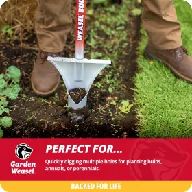 Garden Weasel 810053890042 Bulb Planter - Long Handle Annuals Ground Cover Vegetables #2