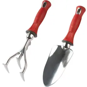 Garden Weasel 810053890462 2-piece Hand Trowel And Cultivator Bundle Till Cultivate Dig Transplant