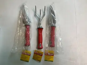 91367 Garden Weasel 91365 91360 New 3-piece Hand Tool Combo Set Trowel Transplanter And Tiller