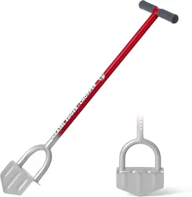 91714 Garden Weasel Edger-chopper - Long Handle Beds Patios No Size Red