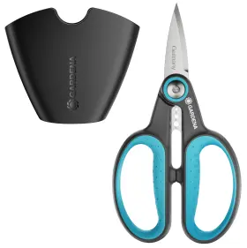 12214-36 Gardena 066407003262 Herbcut Scissors With Holder. Precise German Engineered Steel Blades