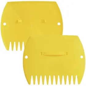 Gardenhome 878312000595 Leaf Scoops Hand Rakes Large Grabbers For Yard Work And Garden Use Cle