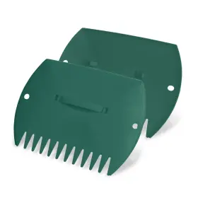 Hg2908 Gardenhome Leaf Scoops Hand Rakes Large Grabbers For Yard Work And Garde