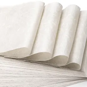 B0fn2zp151 Garfxg A4 Mulberry Natural Rice Paper 100 Sheets For Decoupage Writing Paintin