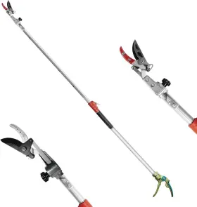 Gartol 445039191160 Pruner For Garden Cut Upto 1 Inch And Hold Telescopic Pole Fruit P