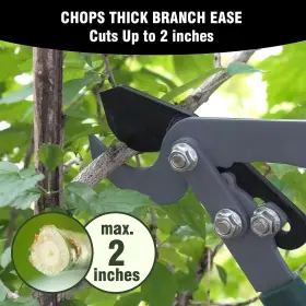 Gartol 714855180854 3-piece Garden Tool Set - Bypass Lopper Hedge Shears Pruning With Te #2