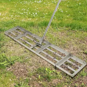 Garvee 198290495122 Lawn Leveling Rake Stainless Steel Leveler With 48 Inch X10 Ground