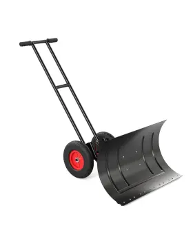 Garvee 199809976095 Snow Shovel Heavy Duty Pusher For Driveway 40 Inch