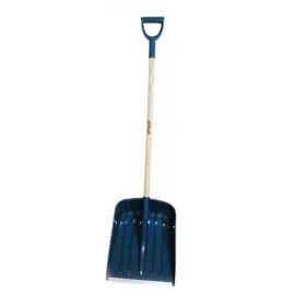237892 Gemplers Poly Scoop Snow Shovel With Wood Handle