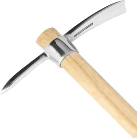 Genhakon 313047756718 2 Pcs 16 Inch Mattock Pick Axe Stainless Steel Hoe Garden #3