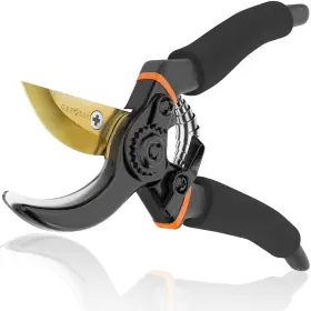 Gerossi 860008049025 Premium Bypass Pruning Shears For Your Garden - Heavy-duty Ultra Sharp Prune