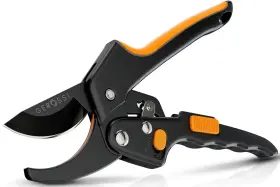 Gerossi 860009687110 Ratchet Pruning Shears For Gardening Heavy Duty - Increases Cutting Power 3x