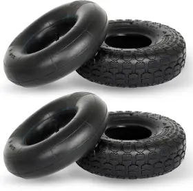 Gicool 313036139119 4.10/3.50-4 Replacement Tire And Inner Tube Set 2 Pack 10 Inch Heavy Duty T