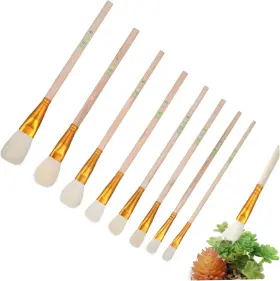 3q7zyn18w1b1640na6xuia40 Gogogmee 8pcs Pollination Brushes For Succulents Fruit Trees Vegetables Hand As Shown
