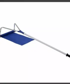 O22re-dta20312 Goplus Lightweight Roof Rake Snow Removal Tool 20ft Adjustable Telescoping Handle New