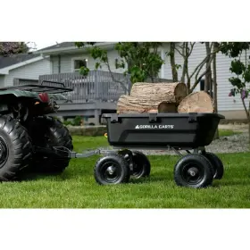 Gcg-7 Gorilla Carts Patented Poly Bed Dumping Garden Cart 1200 Lbs Capacity Pull/tow Handle Design #2
