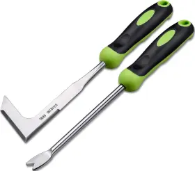 Gorqueen 701213813882 2 Pcs Hand Weeder Tool Gardening Garden Weeding With Ergonom