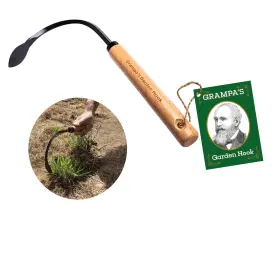 Ghook1 Grampas Gardenware Co. Garden Hook - Weed Puller Tool And Gardening Hand Cultivator Versati