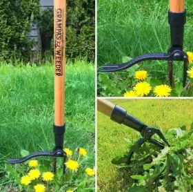 4764 Grampas Weeder The Original Stand Up Weedpuller Tool With Long Handle
