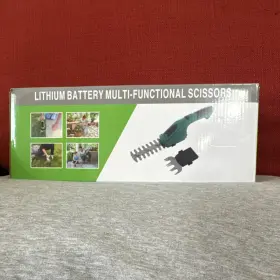 Be2520 Greenworks Lithium Battery Multi-functional Grass Shears Green Black For Hedge And