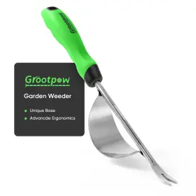 Grootpow 769293482213 Hw1 Hand Weeder Tool Weed Puller With Ergonomic Handle For Garden - Dur