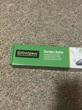 Gk01 Grootpow 769293482220 Hori Garden Knife Full Tang Gardening With 7.1 Inch Stainless St #2