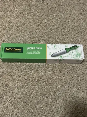 Gk01 Grootpow 769293482220 Hori Garden Knife Full Tang Gardening With 7.1 Inch Stainless St