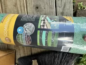 Grotrax 852553008060 Biodegradable Grass Seed Mat 50 Sq Ft Quick Fix Roll For Lawns Dog Patches Shade #2