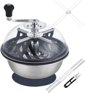 Growtent Garden 789615438773 Spin Cut Plant Flower With Clear Visibility Dome And Sharp Stainless Steel