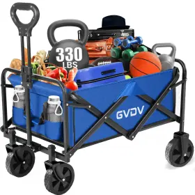 Gvdv 331698277377 Collapsible Wagon Cart Portable Utility For Camping Beach Picnic
