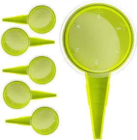 Habo 744110394139 Sowing Seed Dispenser Hand Tool 6 Pack Handheld Garden Seeder Sower Planter Wit