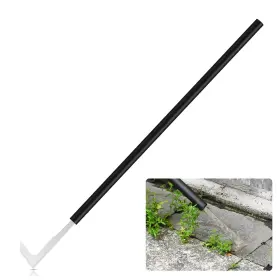 Cwder01 Hanaoyo 49.2 Inch Long Handle Crack Weeder 3 Adjustable Length Crevice Silver