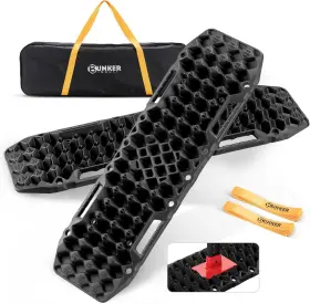 Rtk7-blk-frd Handmade Off-road Traction Boards With Jack Base Pair Recovery Tracks 4x4 Jeep Truck Tire
