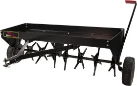 Pa-482bh-a2 Hardy Tow Behind Plug Aerator With Universal Hitch 48 Inch Matte Black