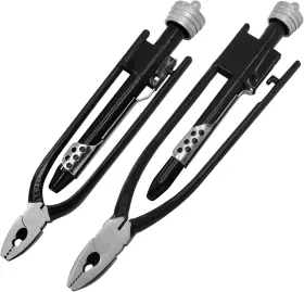250107 Harskiyer 2 Pieces Safety Wire Pliers Set 9 Inch And 6 Without