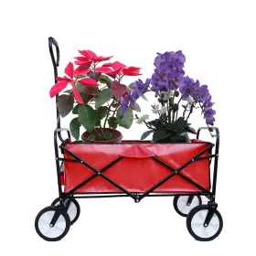 Dj-dj-w22701511 Helloyoung New Folding Beach Outdoor Wagon Cart Collapsible Utility Garden Shopping Us