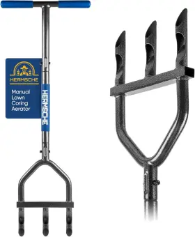 Alt-05-t3-vsus02 Hermsche Lawn Aerator Coring Tool Manual Plug Core Aerators With 3 Half-open Hollow