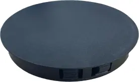 2451 Heyco One 5 Inch Plastic Hole Plug Black
