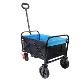 Hfyee 781962639476 Carts With Wheels Sports Wagon Collapsible Foldable Cart Po #3