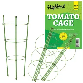 Highland Garden Supply 850022016066 Tomato Cages For Cherry Cage Plant Support Structures Vegetabl