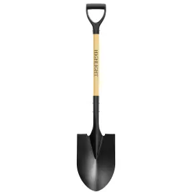 S518-1d-wd Highlight Shovel For Digging Round Garden Tool With D-handle 41 Inch