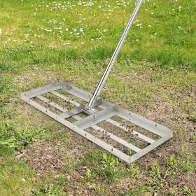 Mw7pgzabnnrx44qycfytuw48 Hipicute 6ft 30 Inch 10 Lawn Leveling Rake Hand Push Stainless Steel Inches Black