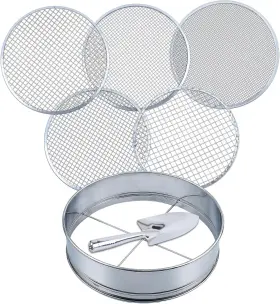 G15171-sifter-hp-tp-us-0603 Hipulx 5-in-1 Soil Sifter Set With 5 Replaceable Stainless Steel Mesh 7-in-1 Sets