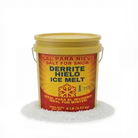 Spn8 Home And Country Usa Sal Para Nieve Salt For Snow Ice Melt Pail Deicer Ideal