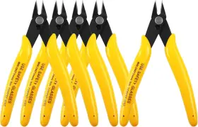 Hongway 753393013781 5pcs Micro Flush Cutters Wire Cutter With 5 Inch - Pack Yellow