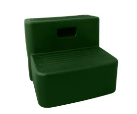 009-gr Horsemens Pride Jolly Pets 2-step Mounting Step Green