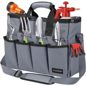 900d Housolution 723314104041 Garden Tote Bag Gardening Tool Storage With Pocket